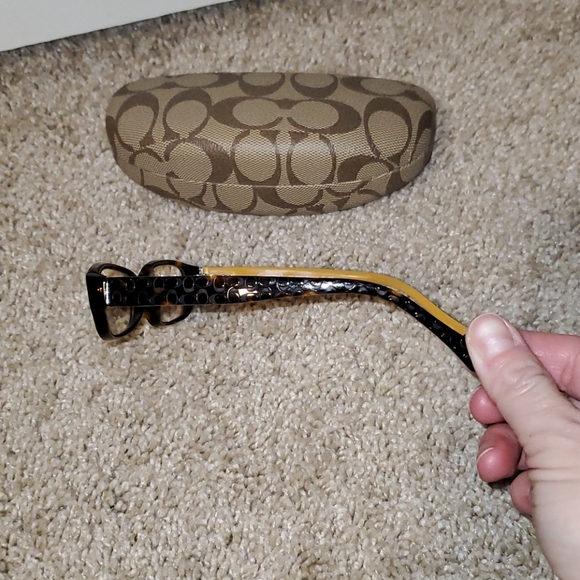 Coach Prescription eyeglasses with hard case - Picture 2 of 5